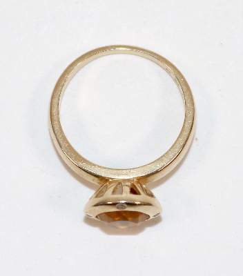 Bild Nr.2: 138-3116 Damenring Citrin Brillant.: (Schmuck, Ringe)