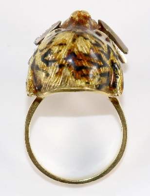Bild Nr.6: 138-3118 Leopardenkopf-Ring.: (Schmuck, Ringe)