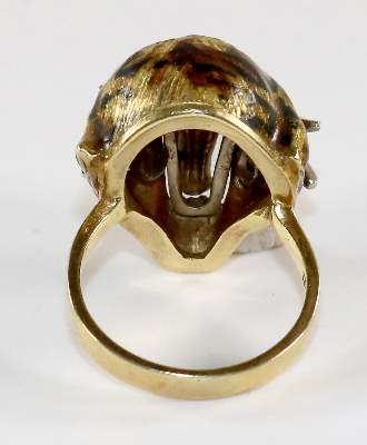Bild Nr.7: 138-3118 Leopardenkopf-Ring.: (Schmuck, Ringe)