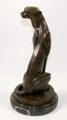 Bild Nr.2: 138-3147 Gepard, Bronze: (Skulpturen - Plastiken)