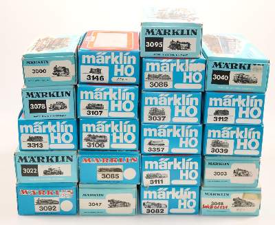 Bild Nr.2: 138-3159 Lokomotivensammlung Märklin H0.: (Spielzeug, Eisenbahn, Märklin)