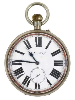 Bild Nr.1: 138-3233 Große Kutscheruhr: (Uhren, Taschenuhren)
