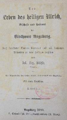 Bild Nr.1: 138-325 (Schöpf,J.A.).: (Alte Drucke, Handschriften und Theologie)