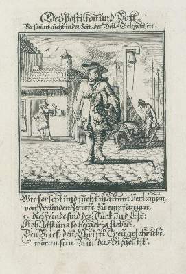 Bild Nr.1: 138-3311 Postbote.: (Varia, Berufe)