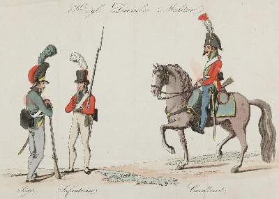 Bild Nr.1: 138-3395 Uniformdarstellungen,: (Varia, Militaria)