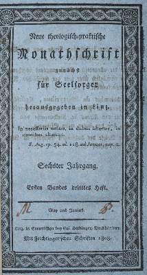 Bild Nr.1: 138-353 Theologisch-Praktische: (Alte Drucke, Handschriften und Theologie)