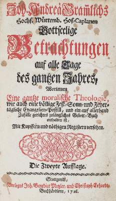 Bild Nr.1: 138-368 Weislinger,J.: (Alte Drucke, Handschriften und Theologie)