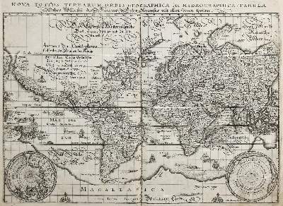 Bild Nr.1: 138-3712 Weltkarte.: (Ausland, Weltkarten)