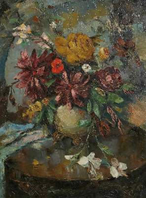 Bild Nr.1: 138-3785 Blumen.: (Künstlergraphik)