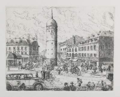 Bild Nr.2: 138-3814 Cauer, Walter: (Künstlergraphik)