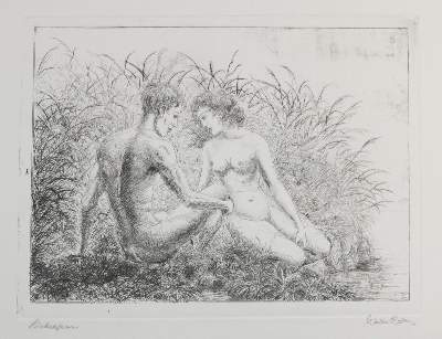 Bild Nr.4: 138-3814 Cauer, Walter: (Künstlergraphik)