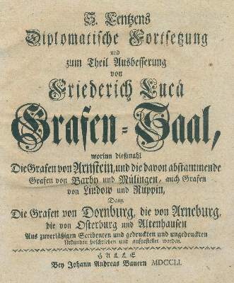 Bild Nr.1: 138-382 Lentz,S.: (Genealogie und Heraldik)