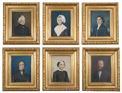 Bild Nr.1: 138-3857 Franquet Familienportraits: (Künstlergraphik, Deutschland, Braunschweig)