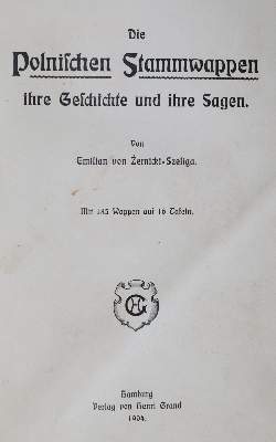 Bild Nr.1: 138-388 Zernicki-Szeliga,E.v.: (Genealogie und Heraldik, Polen)