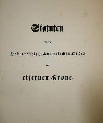 Bild Nr.2: 138-393 Statuten: (Genealogie und Heraldik)