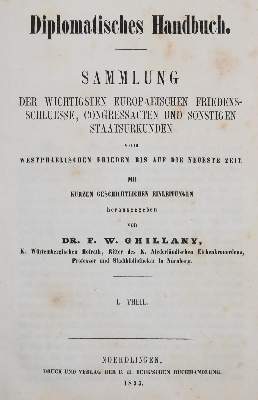 Bild Nr.1: 138-403 Ghillany,F.W.: (Politik und Staatswissenschaften)