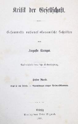 Bild Nr.1: 138-410 Blanqui,A.: (Sozialismus)