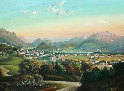 Bild Nr.2: 138-4116 Landschaften.: (Künstlergraphik)