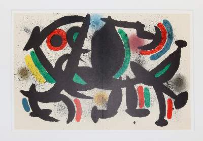 Bild Nr.2: 138-4168 Miró, Joan: (Künstlergraphik)