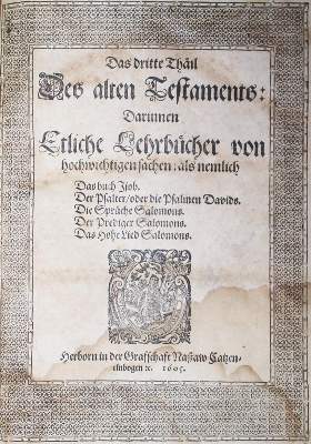 Bild Nr.1: 138-42 Biblia germanica.: (Bibeln)