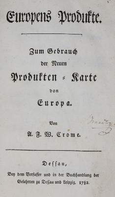Bild Nr.1: 138-422 Crome,A.F.W.: (Wirtschaft)