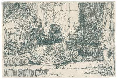 Bild Nr.1: 138-4270 Rembrandt van Rijn, Harmensz.: (Künstlergraphik)