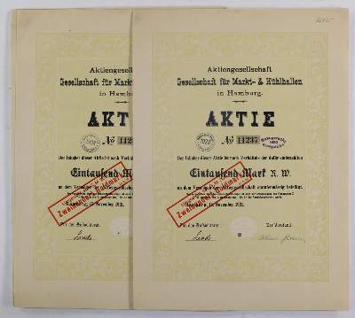 Bild Nr.1: 138-428 Aktien.: (Wirtschaft, Linde)