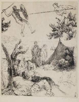 Bild Nr.1: 138-4324 Schinnerer, Adolf Ferdinand: (Künstlergraphik)