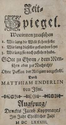 Bild Nr.1: 138-449 Enderlin,M.: (Grenzwissenschaften und Okkultismus)
