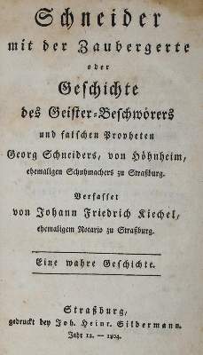 Bild Nr.1: 138-452 Kiechel,J.F.: (Grenzwissenschaften und Okkultismus)