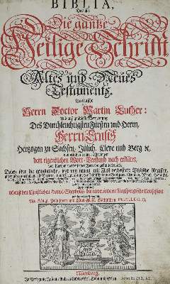 Bild Nr.2: 138-48 Biblia germanica.: (Bibeln)