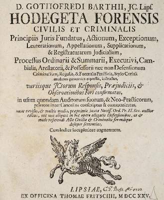 Bild Nr.1: 138-487 Barth,G.: (Juridica und Kriminologie)