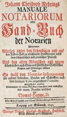Bild Nr.3: 138-519 Nehring,J.C.: (Juridica und Kriminologie)
