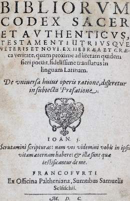 Bild Nr.1: 138-61 Biblia latina.: (Bibeln)