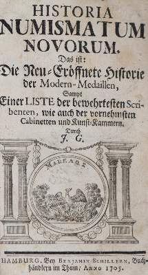 Bild Nr.1: 138-664 G(röning),J.: (Numismatik u. Siegelkunde, Medaillen)