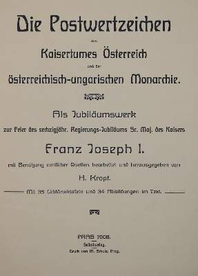 Bild Nr.1: 138-673 Kropf,H.: (Philatelie)
