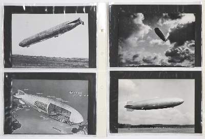Bild Nr.6: 138-677 Zeppelin über ca. 1070: (Postkarten, Zeppelin)