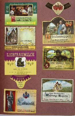 Bild Nr.1: 138-739 Weinetiketten.: (Werbung)