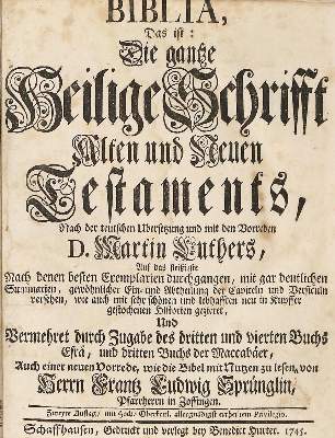 Bild Nr.2: 138-75 Sammlung: (Bibeln)
