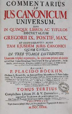 Bild Nr.3: 138-78 Böckhn,P.v.: (Alte Drucke, Handschriften und Theologie)