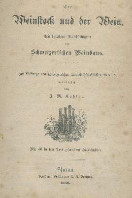 Bild Nr.1: 138-807 Kohler,J.M.: (Küche und Haushalt, Getränke, Wein)