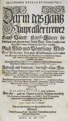 Bild Nr.2: 138-822 Colerus,J.: (Küche und Haushalt, Haushalt)