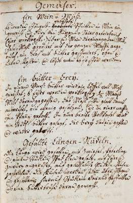 Bild Nr.1: 138-833 Sartorius,J.E.C.: (Küche und Haushalt, Kochbücher, Handschriften)