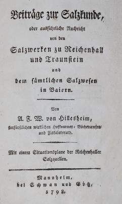 Bild Nr.1: 138-853 Hillesheim,A.F.W.v.: (Küche und Haushalt, Salz)