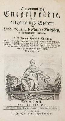 Bild Nr.1: 138-854 Krünitz,J.G.: (Küche und Haushalt, Schokolade)