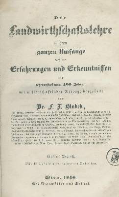 Bild Nr.1: 138-878 Hlubek,F.X.: (Land- und Forstwirtschaft, Landwirtschaft)