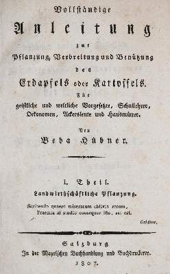 Bild Nr.1: 138-879 Hübner,B.: (Land- und Forstwirtschaft, Landwirtschaft, Kartoffel)