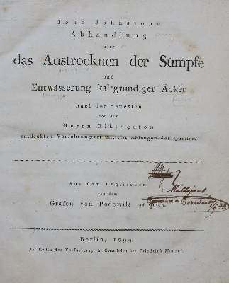 Bild Nr.1: 138-891 Johnstone,J.: (Land- und Forstwirtschaft, Landwirtschaft, Sumpf)