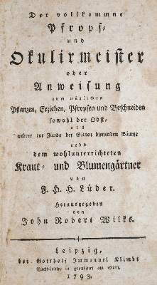 Bild Nr.1: 138-900 Lueder,F.H.H.: (Land- und Forstwirtschaft, Obstbau)