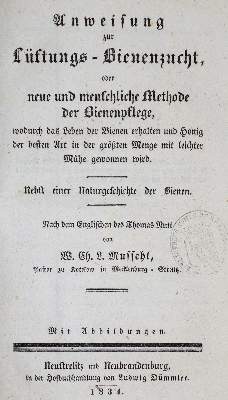 Bild Nr.1: 138-918 Nutt,T.: (Land- und Forstwirtschaft, Tierhaltung, Imkerei)